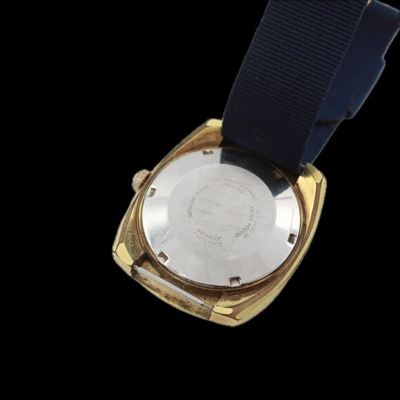 Vintage Lucien Picard Tuxedo Dial Men's Automatic Wristwatch 908 Swiss - Picture 3 of 5